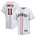 H.Astros #11 Cam Smith Player White Home Game Hdoa Stitched Jerseys