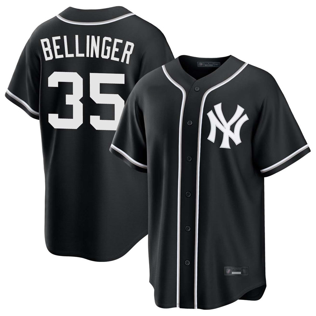 NY.Yankees #35 Cody Bellinger Player Black Out Game Hdoa Stitched Jerseys