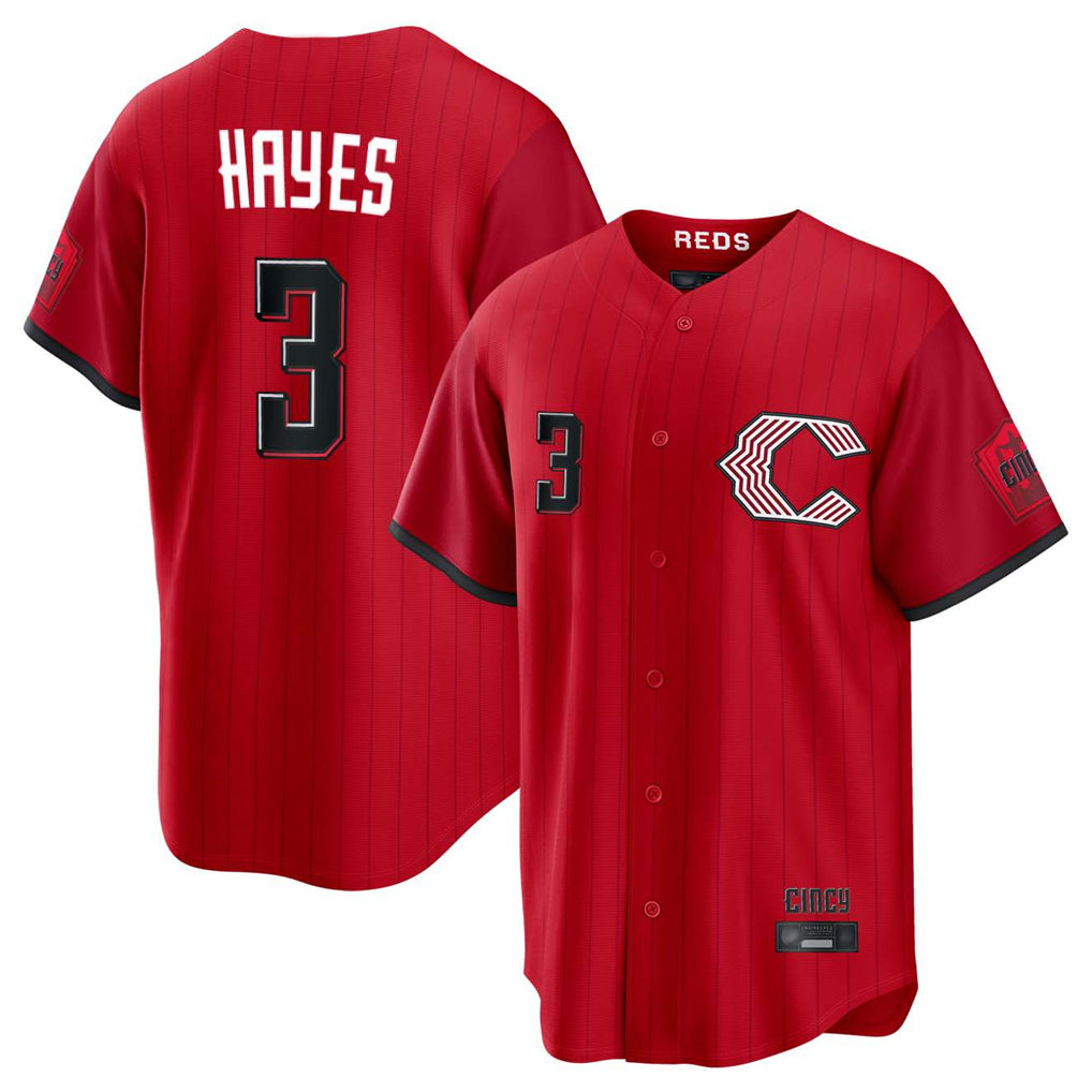 C.Reds #3 Ke'Bryan Hayes Player Red 2026 City Connect Home Game Hdoa Stitched Jerseys
