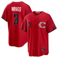 C.Reds #3 Ke'Bryan Hayes Player Red 2026 City Connect Home Game Hdoa Stitched Jerseys