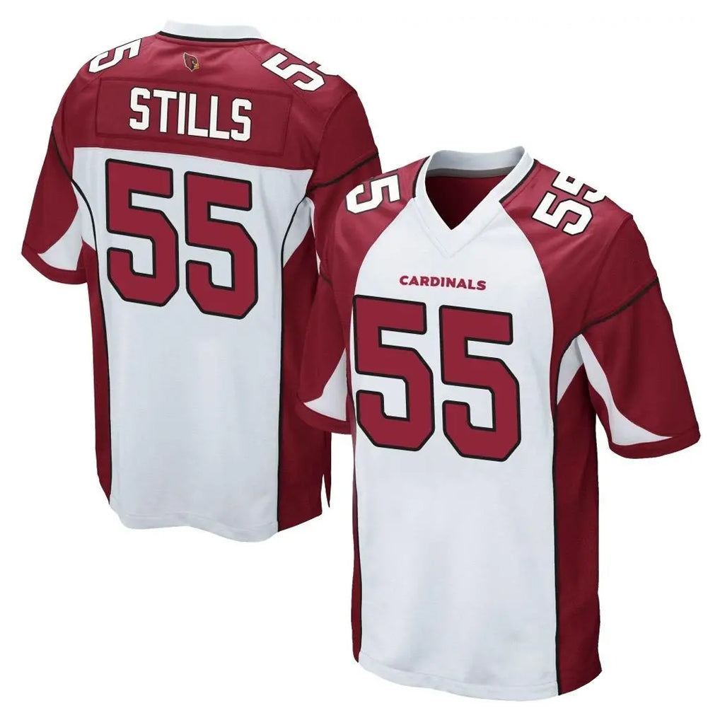 A.Cardinals #55 Dante Stills Player White Cardinal Home Game Hdoa Stitched Jerseys