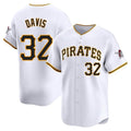 P.Pirates #32 Henry Davis Player White Home Limited Hdoa Stitched Jerseys