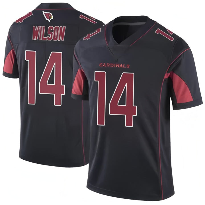 A.Cardinals #14 Michael Wilson Player Black Vapor Limited Elite Home Game Hdoa Stitched Jerseys