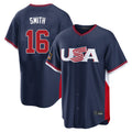 LA.Dodgers #16 Will Smith Player Navy USA 2026 World Classic Limited Home Hdoa Stitched Jerseys