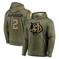 C.Bengals #2 Evan McPherson Player Olive Salute to Service Pullover Hoodies Home Game Hdoa Stitched Jerseys