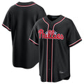 P.Phillies ## Phillies Blank Player Black Fashion Out Home Game Hdoa Stitched Jerseys