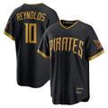 P.Pirates #10 Bryan Reynolds Player Black 2026 City Connect Home Game Hdoa Stitched Jerseys