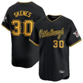P.Pirates #30 Paul Skenes Player Black Home Limited Hdoa Stitched Jerseys