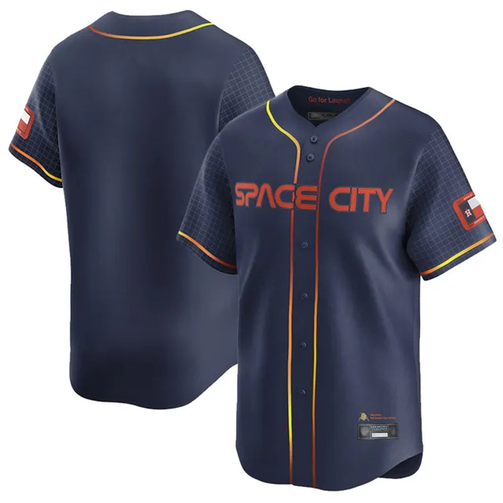 H.Astros ## Astros Blank Player Navy City Connect Limited Home Hdoa Stitched Jerseys