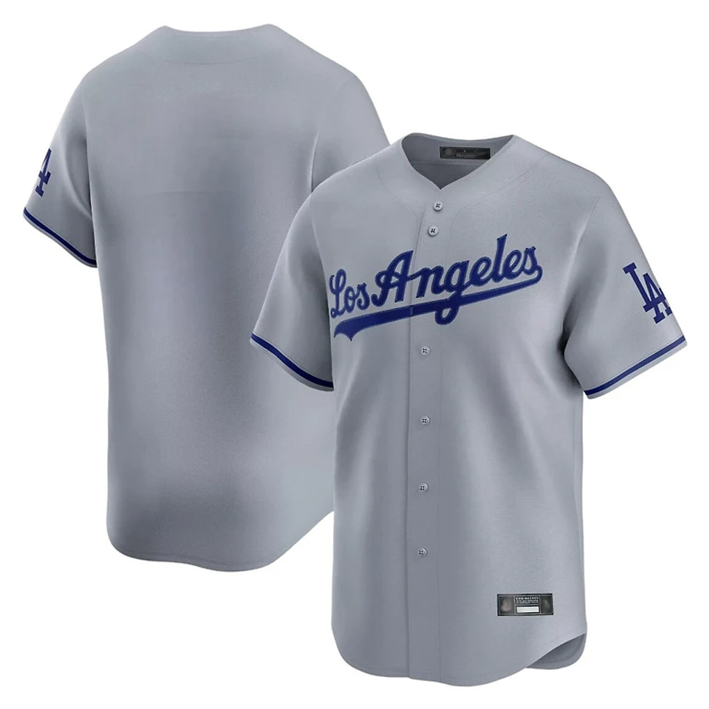 LA.Dodgers ## Dodgers Blank Player Gray Limited Game Hdoa Stitched Jerseys