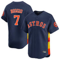 H.Astros #7 Craig Biggio Player Navy Home Limited Hdoa Stitched Jerseys
