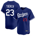 LA.Dodgers #23 Kyle Tucker Player Royal Limited Home Hdoa Stitched Jerseys