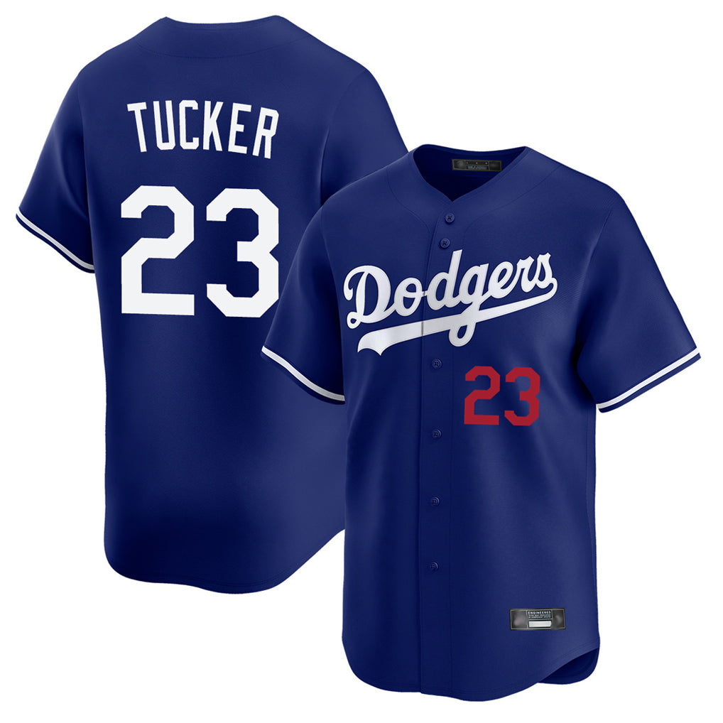 LA.Dodgers #23 Kyle Tucker Player Royal Limited Home Hdoa Stitched Jerseys
