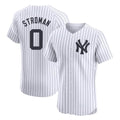 NY.Yankees #0 Marcus Stroman Player White Limited Elite Home Hdoa Stitched Jerseys