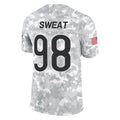 C.Bears #98 Montez Sweat Player Arctic Camo Salute to Service Limited Hdoa Stitched Jerseys
