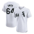 C.White Sox #64 Shane Smith Player White Stripe Limited Elite Home Hdoa Stitched Jerseys