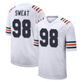 C.Bears #98 Montez Sweat Player White Classic Home Game Hdoa Stitched Jerseys