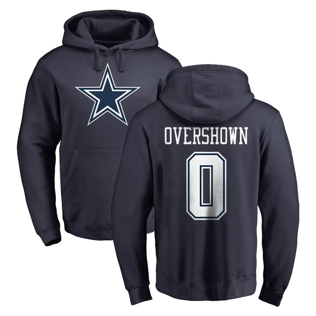 D.Cowboys #0 DeMarvion Overshown Player Navy Pullover Hoodies Limited Hdoa Stitched Jerseys