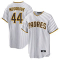 S.Diego Padres #44 Joe Musgrove Player White Home Game Hdoa Stitched Jerseys
