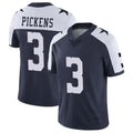 D.Cowboys #3 George Pickens Player Navy-White Limited Alternate Vapor Untouchable Home Game Hdoa Stitched Jerseys