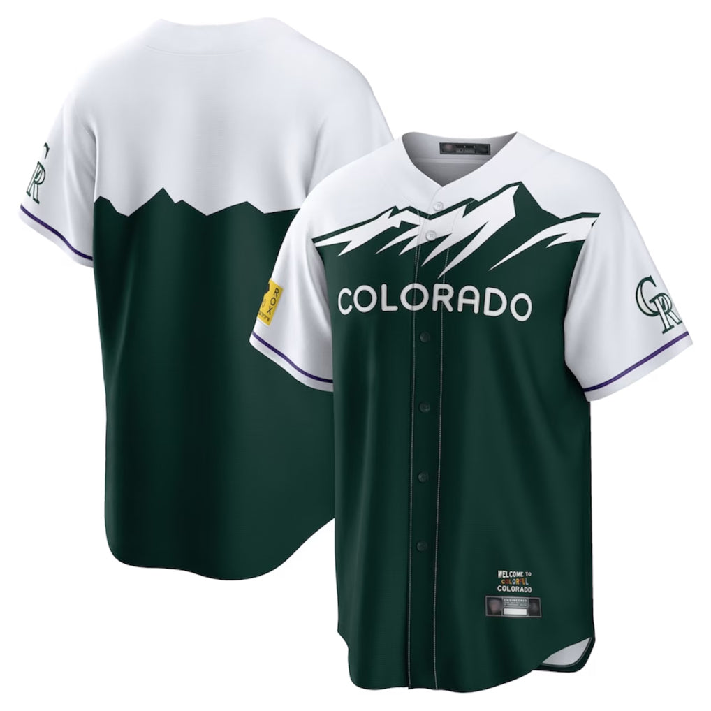 C.Rockies ## Rockies Blank Player Green City Connect Home Game Hdoa Stitched Jerseys
