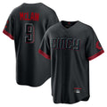 C.Reds #9 Matt McLain Player Black City Connect Home Game Hdoa Stitched Jerseys