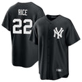 NY.Yankees #22 Ben Rice Player Black Game Home Hdoa Stitched Jerseys