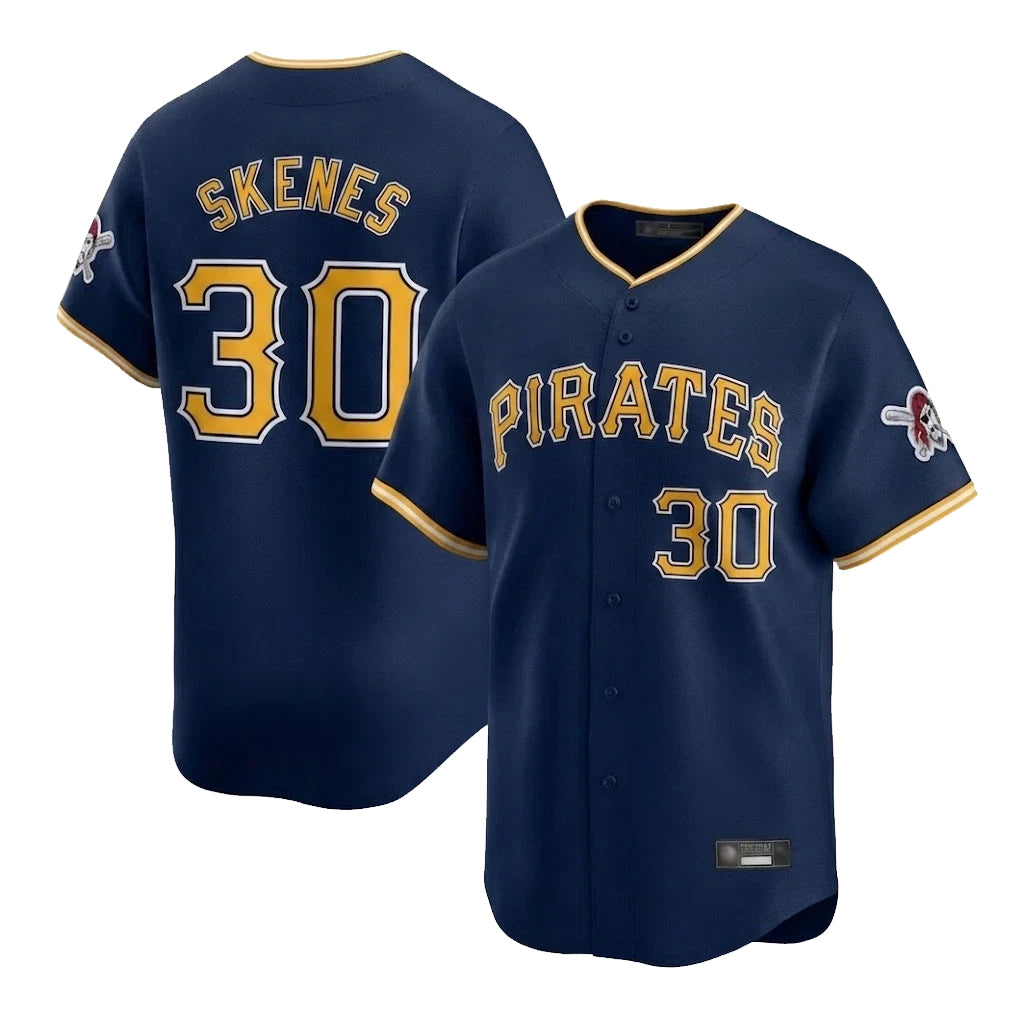 P.Pirates #30 Paul Skenes Player Royal Home Limited Hdoa Stitched Jerseys