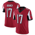 A.Falcons #17 Zachariah Branch Player Red Color Vapor Untouchable Limited Home Game Hdoa Stitched Jerseys