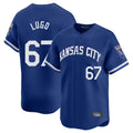 KC.Royals #67 Seth Lugo Player Royal Limited Home Hdoa Stitched Jerseys
