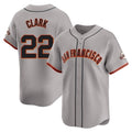 SF.Giants #22 Will Clark Player Gray Home Limited Hdoa Stitched Jerseys