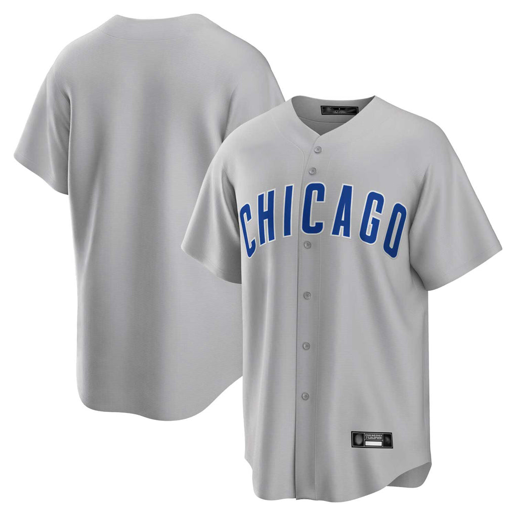 C.Cubs ## Cubs Blank Player Gray Home Game Hdoa Stitched Jerseys
