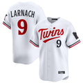 M.Twins #9 Trevor Larnach Player White Home Limited Hdoa Stitched Jerseys
