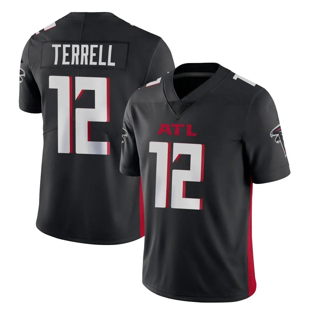 A.Falcons #12 Avieon Terrell Player Black Vapor Untouchable Limited Home Game Hdoa Stitched Jerseys