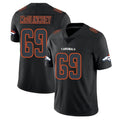D.Broncos #69 Mike McGlinchey Player Black Impact Limited Game Hdoa Stitched Jerseys