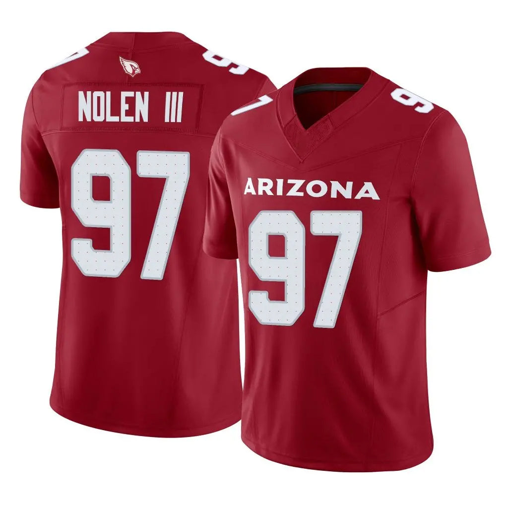 A.Cardinals #97 Walter Nolen III Player Cardinal Vapor F.U.S.E. Limited Home Game Hdoa Stitched Jerseys