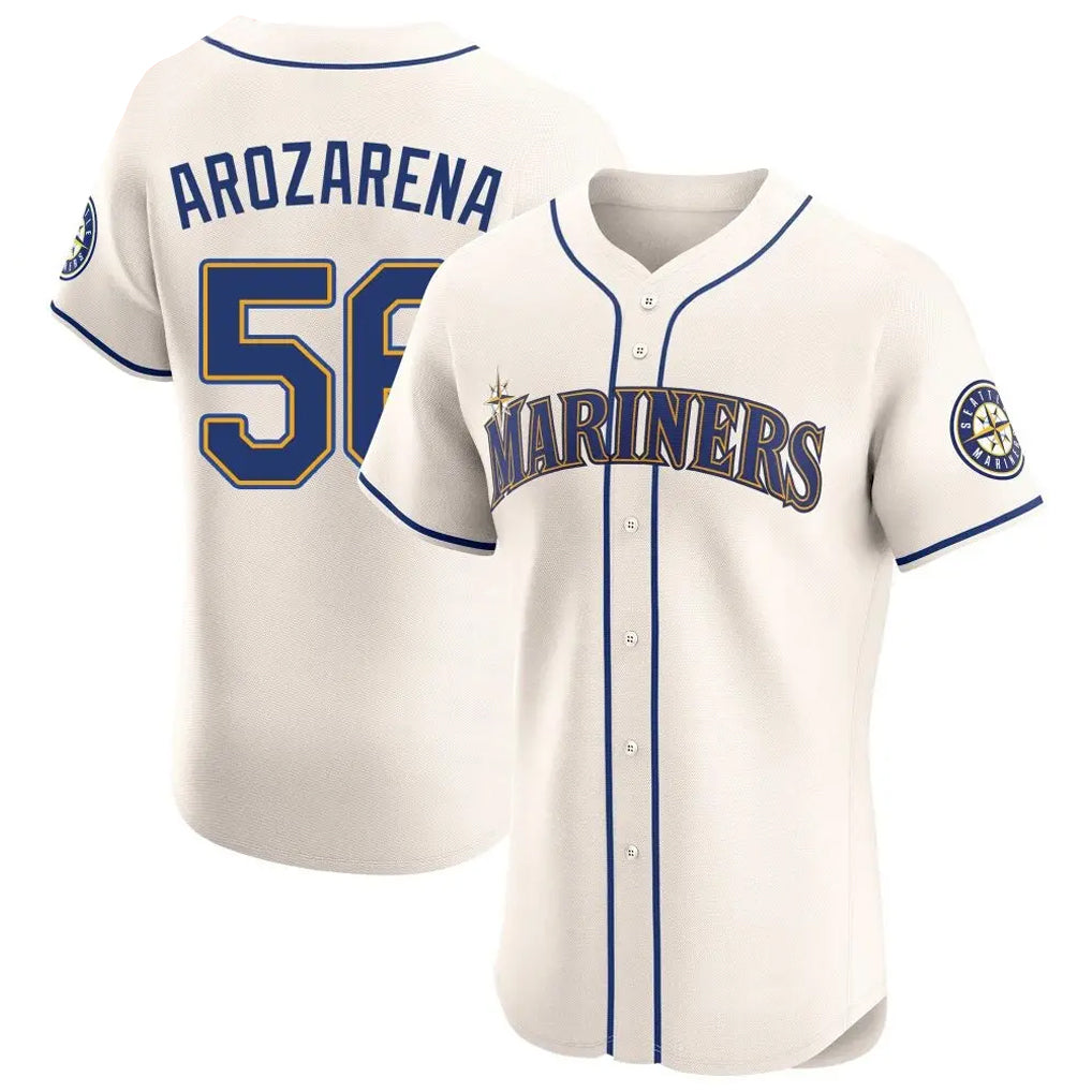 S.Mariners #56 Randy Arozarena Player Cream Home Limited Elite Hdoa Stitched Jerseys