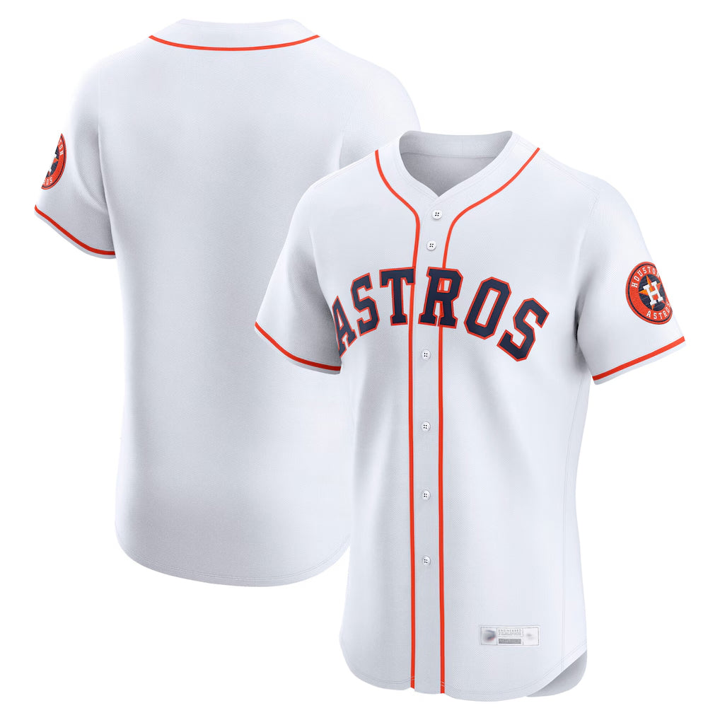 H.Astros ## Astros Blank Player White Home Limited Elite Hdoa Stitched Jerseys