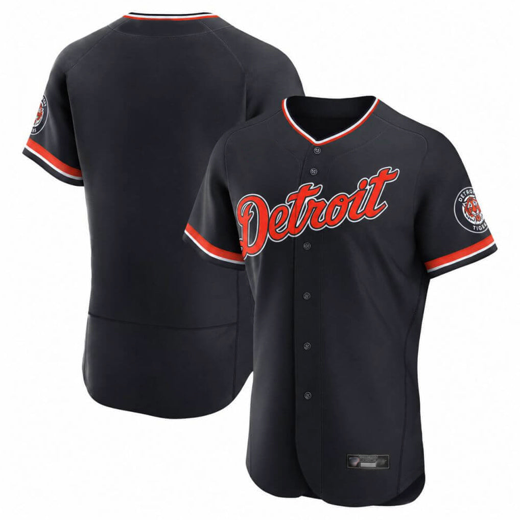 D.Tigers ## Tigers Blank Player Navy Limited Elite Home Game Hdoa Stitched Jerseys