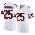 C.Bears #25 Kyle Monangai Player White Vapor F.U.S.E. Limited Home Game Hdoa Stitched Jerseys