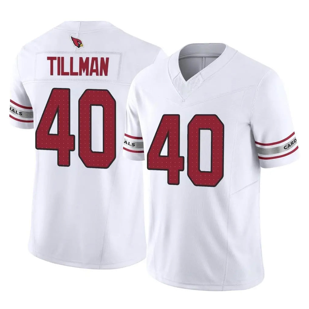A.Cardinals #40 Pat Tillman Player White Vapor F.U.S.E. Limited Home Game Hdoa Stitched Jerseys