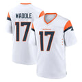 D.Broncos #17 Jaylen Waddle Player White Home Game Hdoa Stitched Jerseys