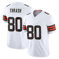 C.Browns #80 Jamari Thrash Player White Vapor F.U.S.E. Limited Home Game Hdoa Stitched Jerseys