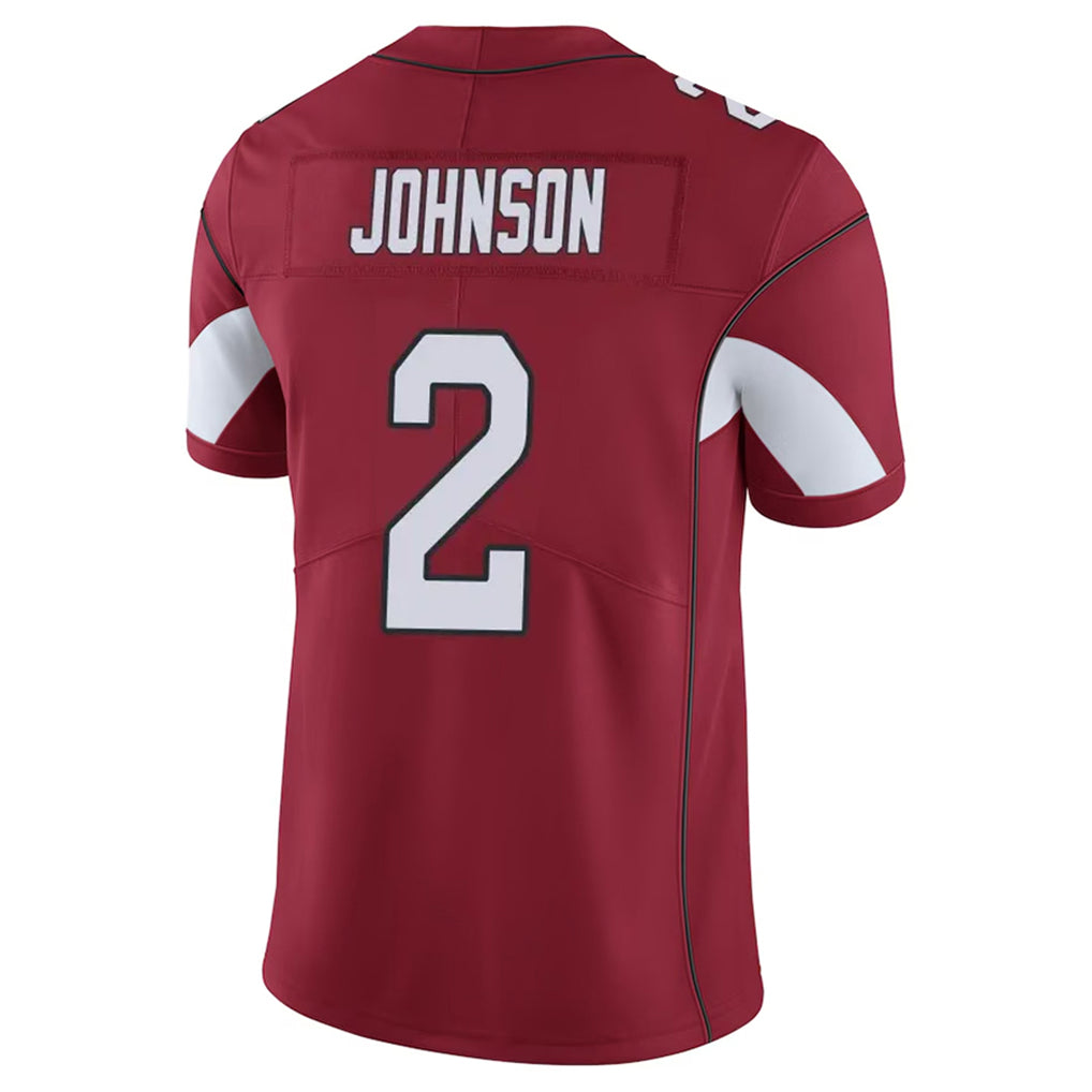A.Cardinals #2 Will Johnson Player Cardinal Vapor Limited Home Game  Hdoa Stitched Jerseys