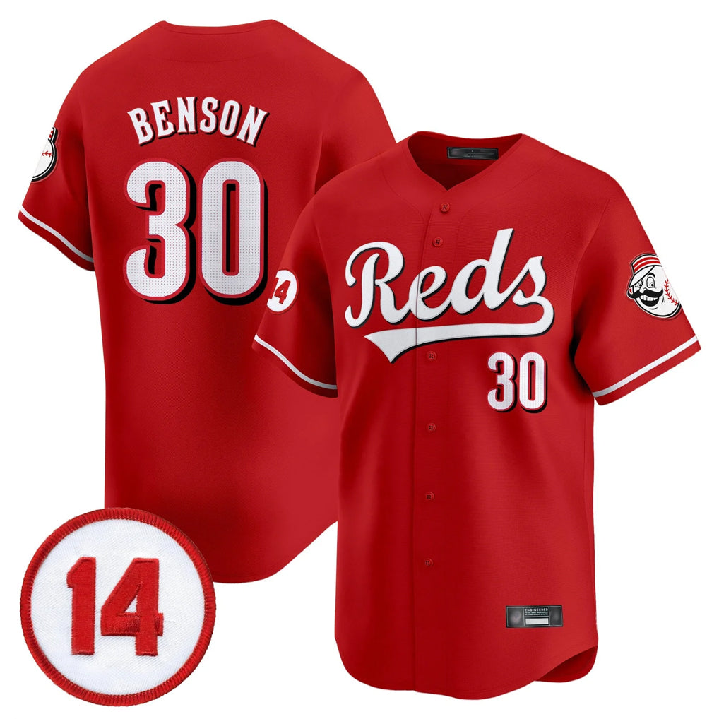 C.Reds #30 Ken Griffey Player Red Vapor Premier Limited Home Hdoa Stitched Jerseys