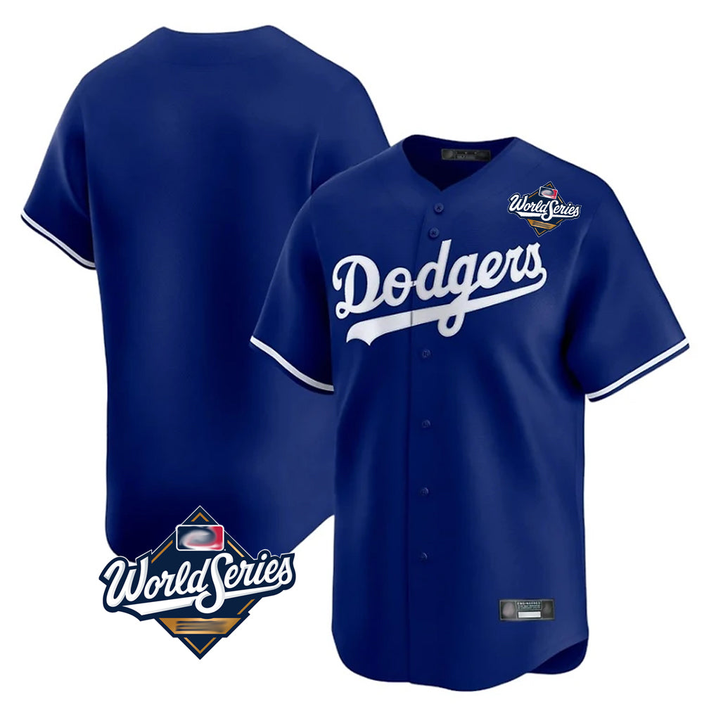 LA.Dodgers ## Dodgers Blank Player Royal Limited Home World Series Hdoa Stitched Jerseys