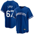 KC.Royals #67 Seth Lugo Player Royal Game Home Hdoa Stitched Jerseys