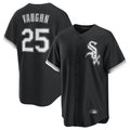 C.White Sox #25 Andrew Vaughn Player Black Home Game Hdoa Stitched Jerseys