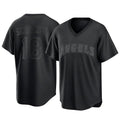 LA.Angels #18 Nolan Schanuel Player Black Pitch Fashion T-shirt Hdoa Stitched Jerseys
