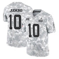 C.Browns #10 Quinshon Judkins Player Arctic Camo Salute to Service Limited Home Game Hdoa Stitched Jerseys